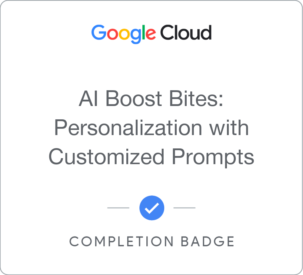 AI Boost Bites: Personalization with Customized Prompts